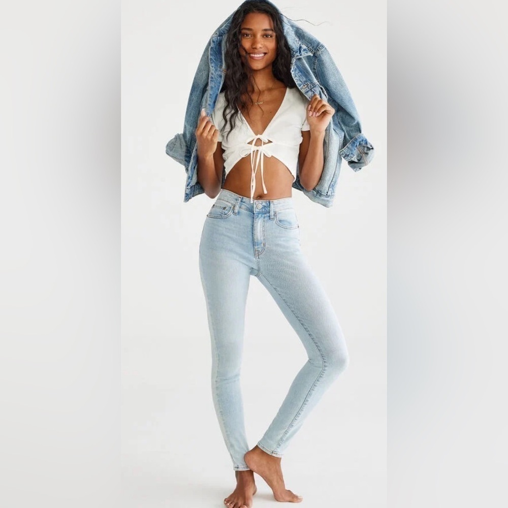 Aeropostale Seriously Stretchy High Rise 12 Reg